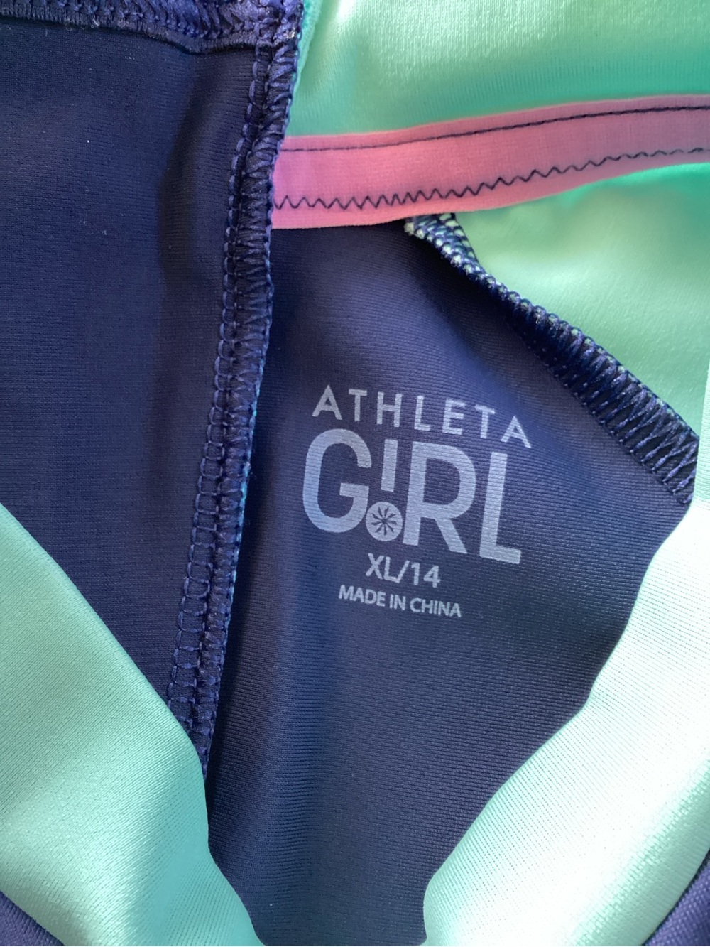Athleta Girl Colorblock Rash Guard - Picture 4 of 6